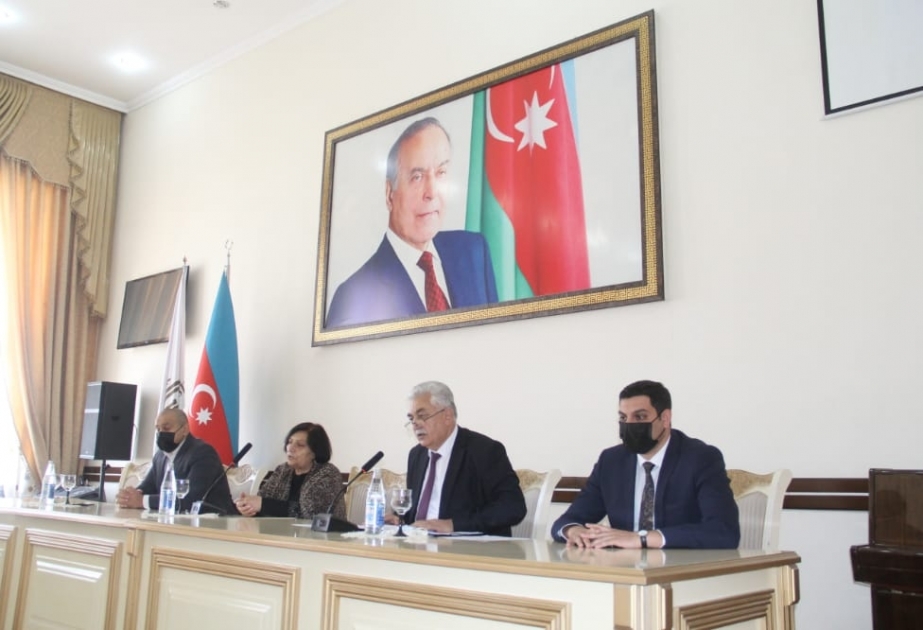 Gəncədə narkomanlığa qarşı mübarizə işinin təşkili üzrə tədbir və treninq keçirilib