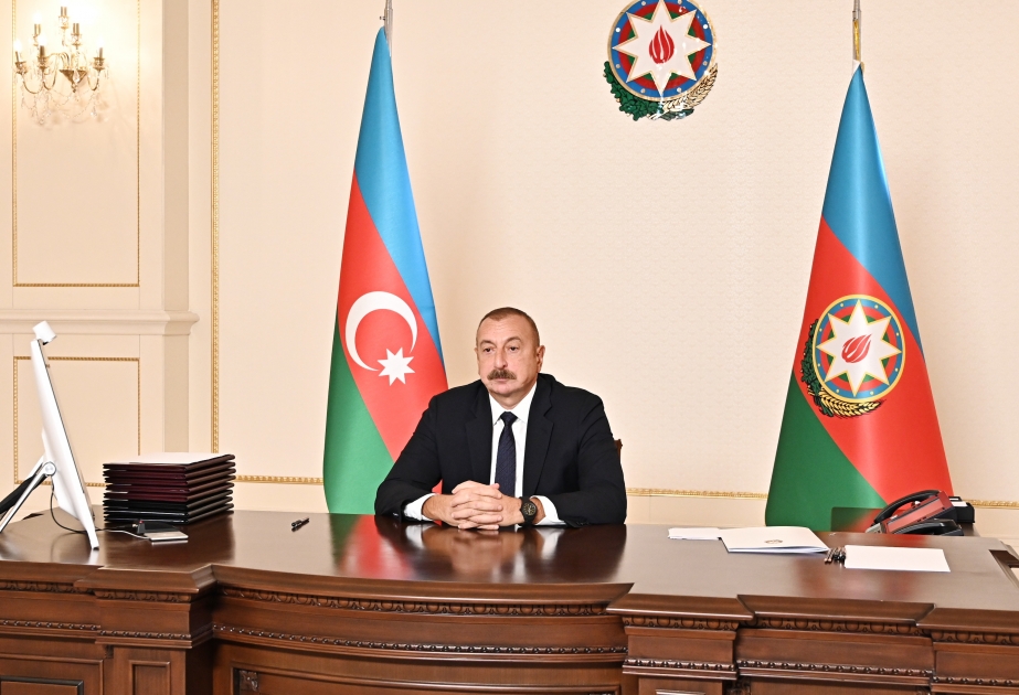 Prezident İlham Əliyev Qarabağda hərbi əməliyyatların dayandırılmasında Prezident Vladimir Putinin xüsusi rolunu qeyd edib