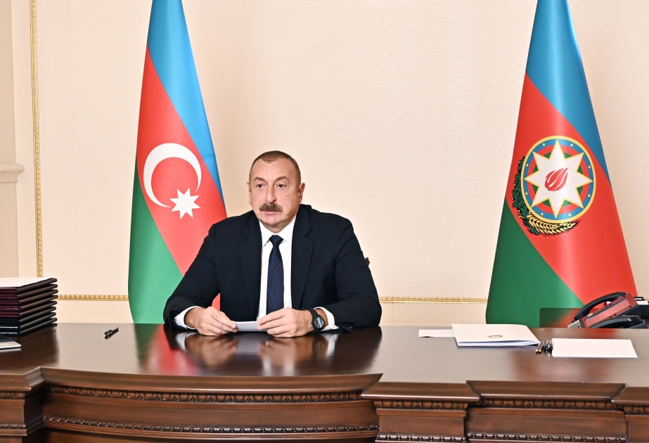 Ilham Aliyev: "En la ciudad de Shusha, Armenia destruyó 16 de las 17 mezquitas que existían antes de la ocupación"