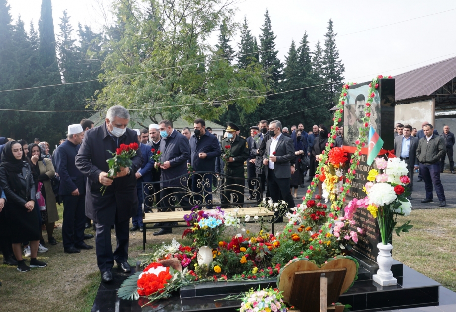 Zaqatalada şəhid Elvin Məmmədovun xatirəsi anılıb