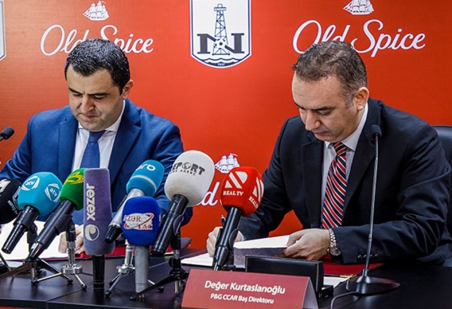 “Old Spice” və “Neftçi” tərəfdaşlıq müqaviləsi imzalayıblar