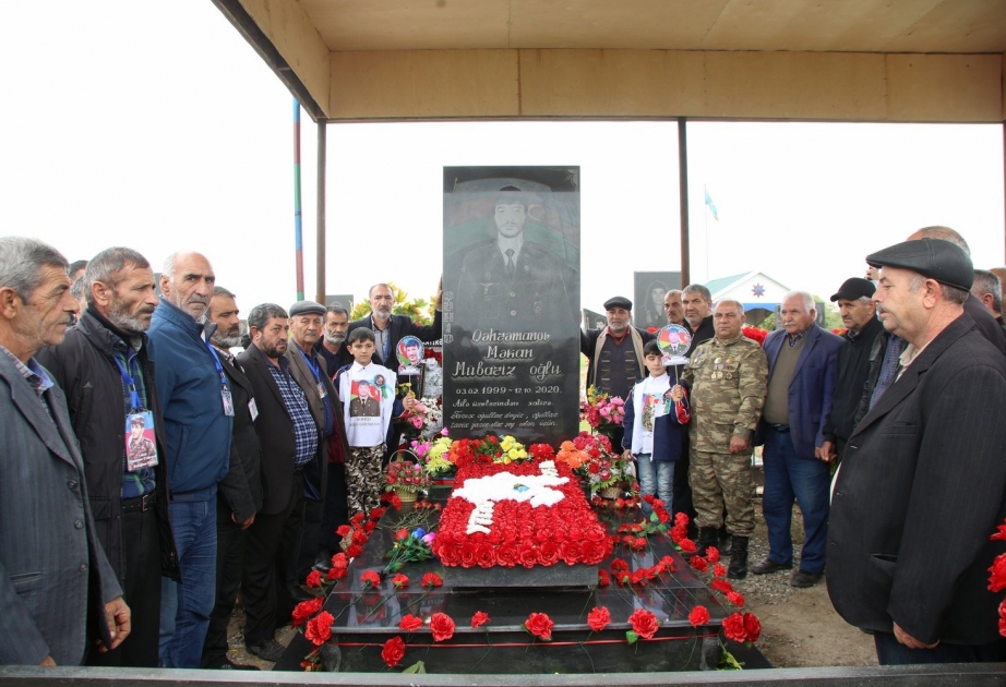 Ağcabədidə Vətən müharibəsi şəhidlərinin il mərasimi keçirilib