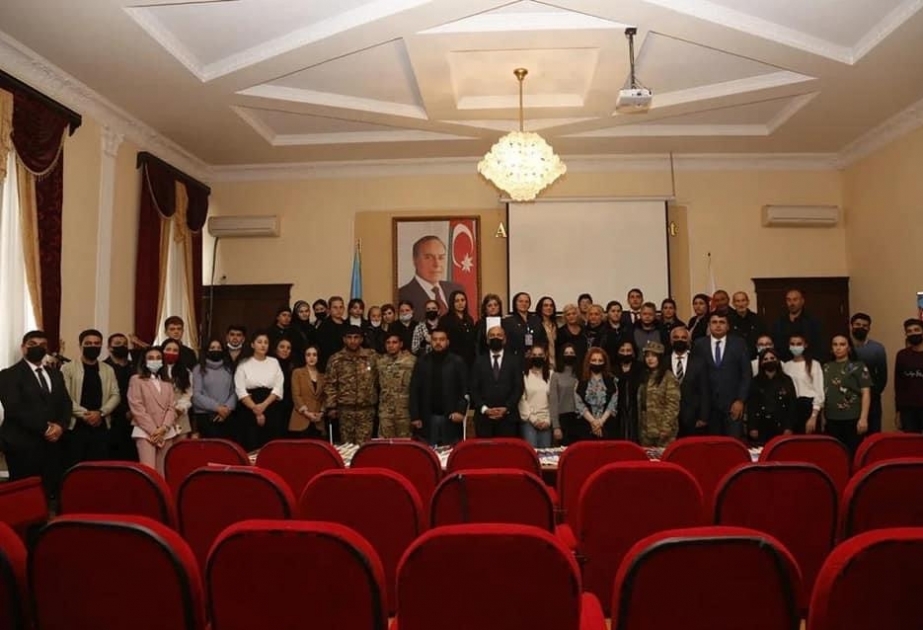 “Zəfər yolu” layihəsinin növbəti tədbiri Gəncə şəhərində keçirilib