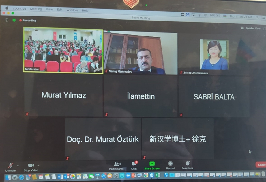 Şərqşünaslıq İnstitutunun əməkdaşı beynəlxalq simpoziumda məruzə edib