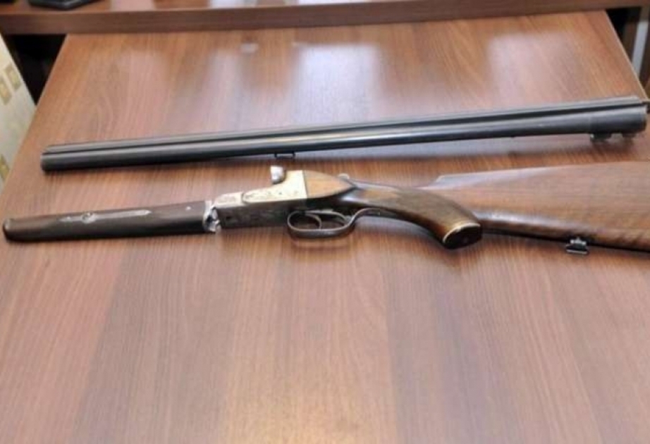 Astara sakinindən qanunsuz saxladığı ov tüfəngi götürülüb