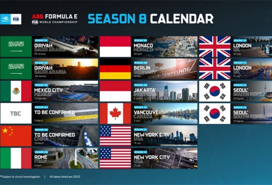 Всемирный совет утвердил календарь и регламент Формулы Е