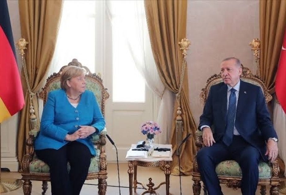 La chancelière allemande Angela Merkel est en visite en Turquie