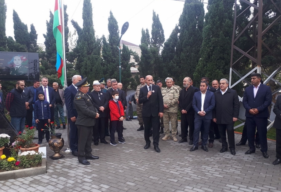 Şəhid Babək Ramaldanovun anım günü qeyd olunub