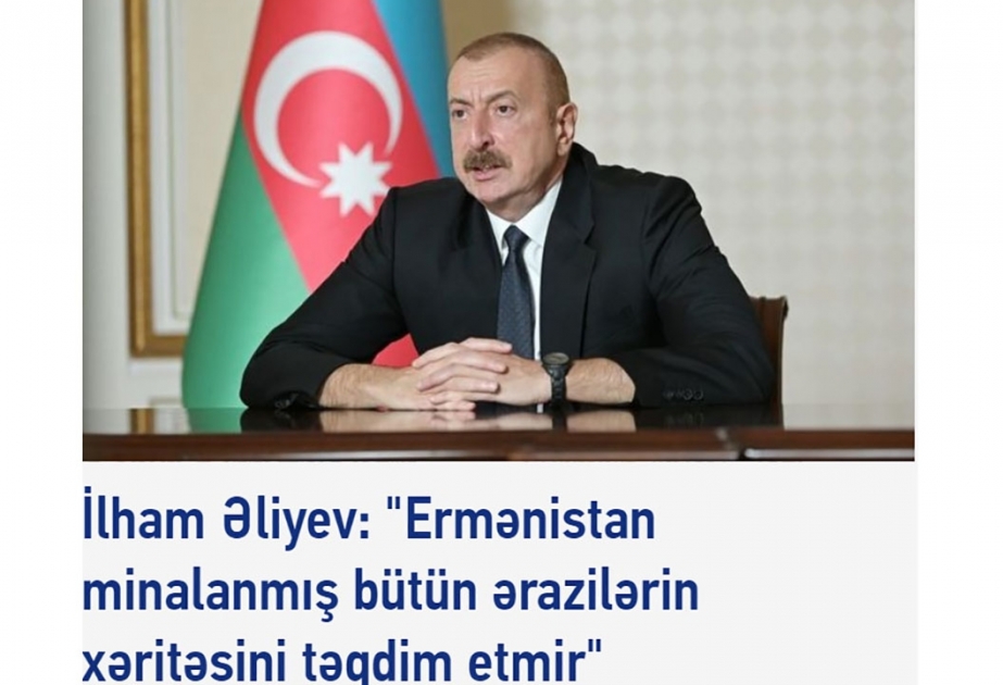 Gürcüstan KİV-i Prezident İlham Əliyevin MDB Dövlət Başçıları Şurasının iclasındakı çıxışına geniş yer ayırıb