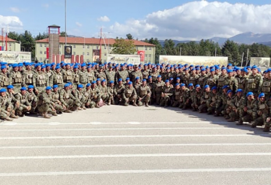 Türkiyədə kursda iştirak edən Azərbaycan hərbçilərinin buraxılış mərasimi keçirilib