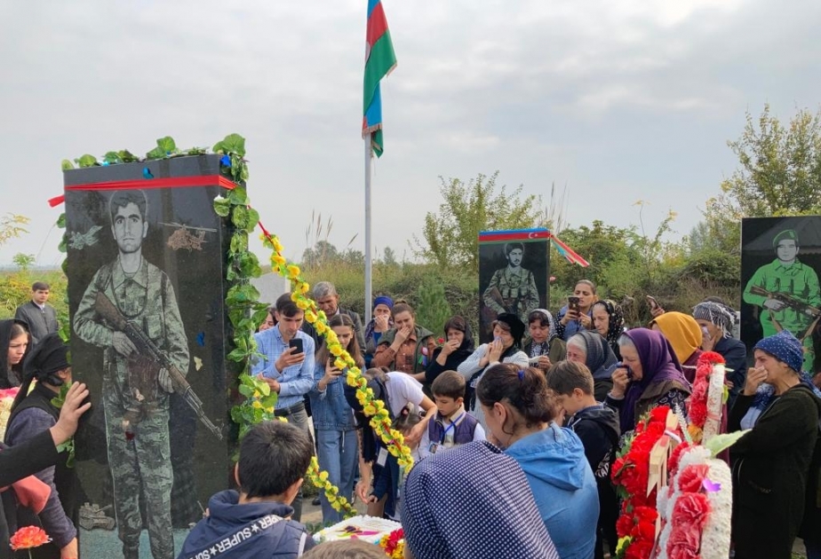 Ağdaşda şəhid Bəxtiyar Maqsudovun xatirəsi anılıb