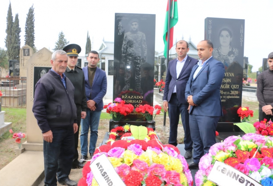 Şəhid Fərhad Rzazadənin xatirəsi yad olunub VİDEO