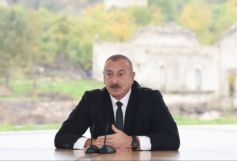 Prezident İlham Əliyev: Zəngilan, Qubadlı, Kəlbəcər və Laçının baş planları hazırlanır