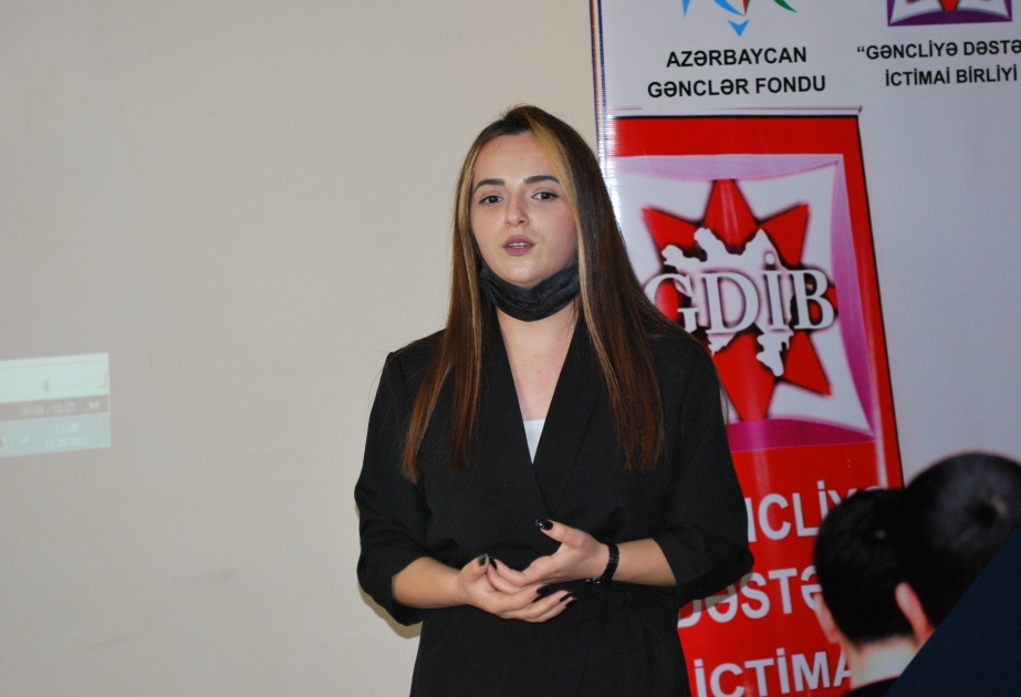 “Region könüllüləri hərəkatında yeni mərhələ” adlı layihə çərçivəsində növbəti təlim təşkil edilib