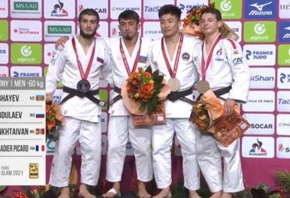 Equipo nacional de Azerbaiyán obtiene el segundo puesto en el torneo de judo Grand Slam