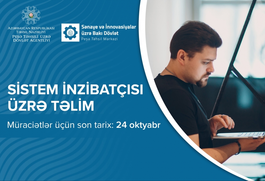 Sistem inzibatçısı istiqaməti üzrə qısamüddətli təlimlərə müraciətlər qəbul olunur