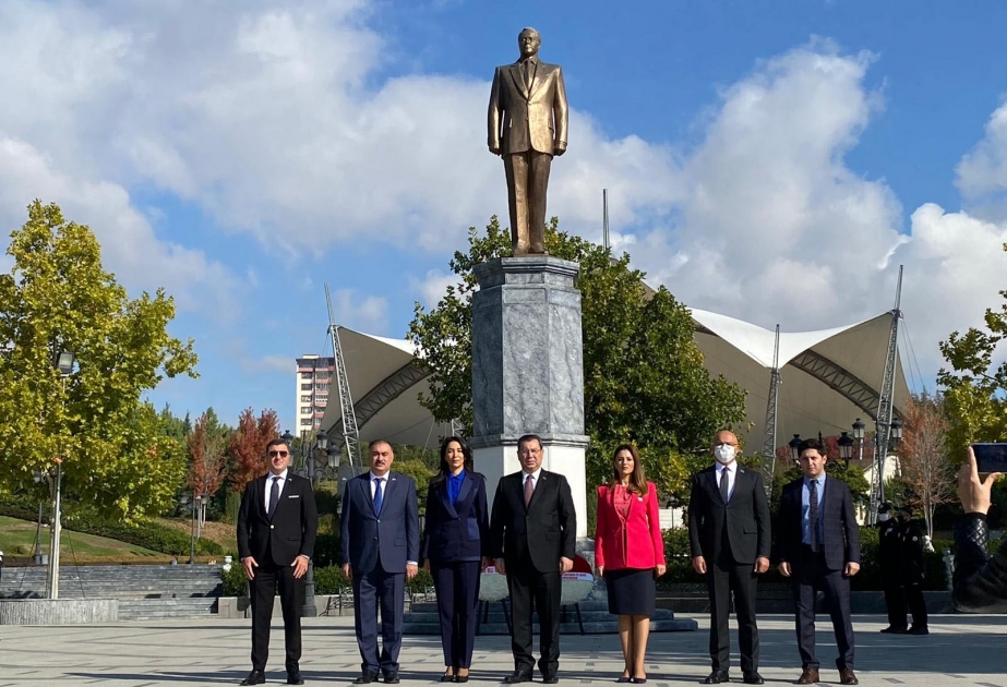 Azərbaycan Milli Məclisinin və Ombudsman Aparatının nümayəndə heyətləri Ankarada səfərdədir