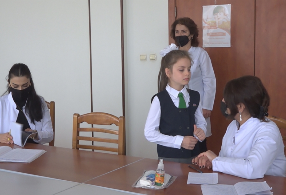Naxçıvanda uşaqların kütləvi profilaktik müayinələrinə başlanılıb