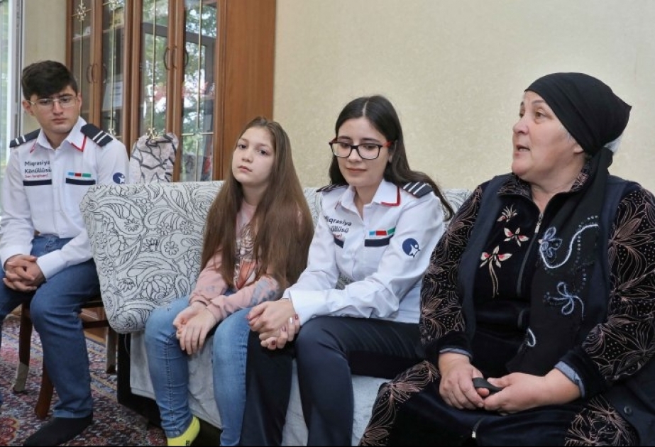 “Şəhidini tanı” layihəsi çərçivəsində şəhid Arəstə Baxışovanın ailəsi ziyarət olunub