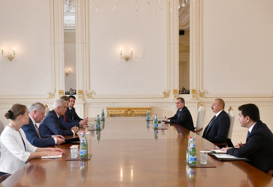 President Ilham Aliyev received Slovak Minister of Foreign and European Affairs VIDEO