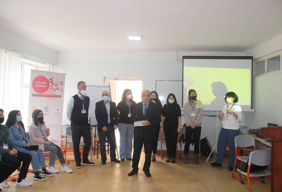Mingəçevir Dövlət Universiteti “Tələbə mediası” layihəsində təmsil olunur