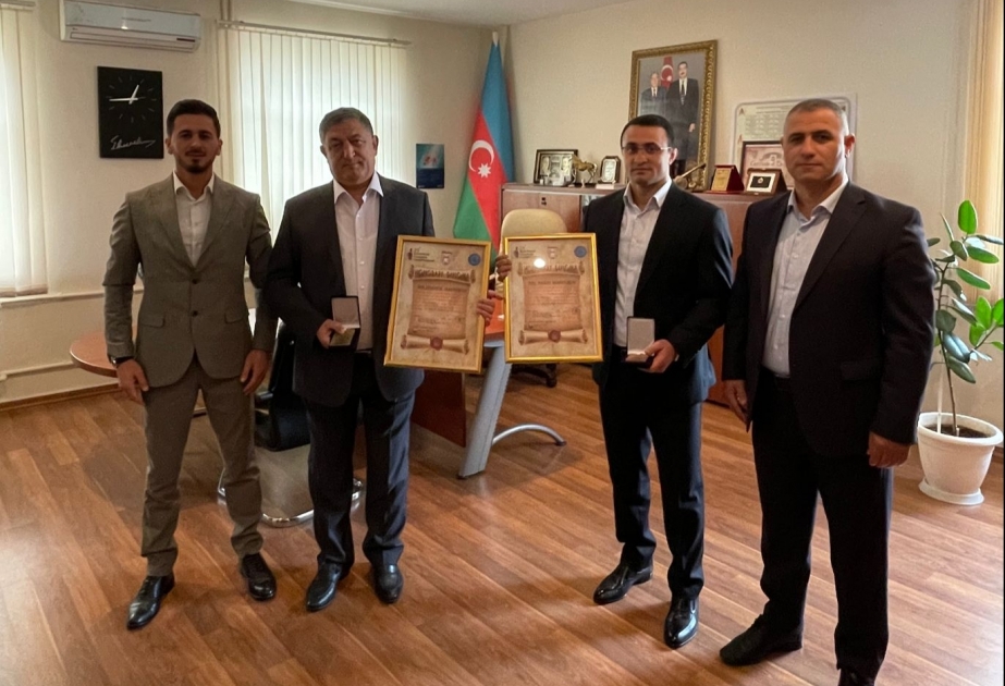Gənclər və İdman Nazirliyində fudokan üzrə 25-ci Avropa çempionatının qalib və mükafatçıları ilə görüş olub