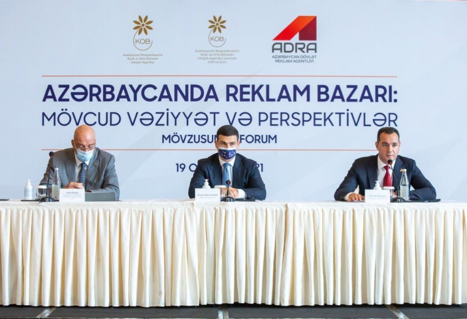 Azərbaycanda reklam bazarının mövcud vəziyyəti müzakirə edilib
