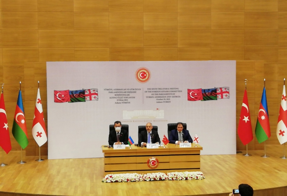 Azərbaycan, Türkiyə və Gürcüstan regional əməkdaşlıq formatının genişləndirilməsinin tərəfdarıdır VİDEO