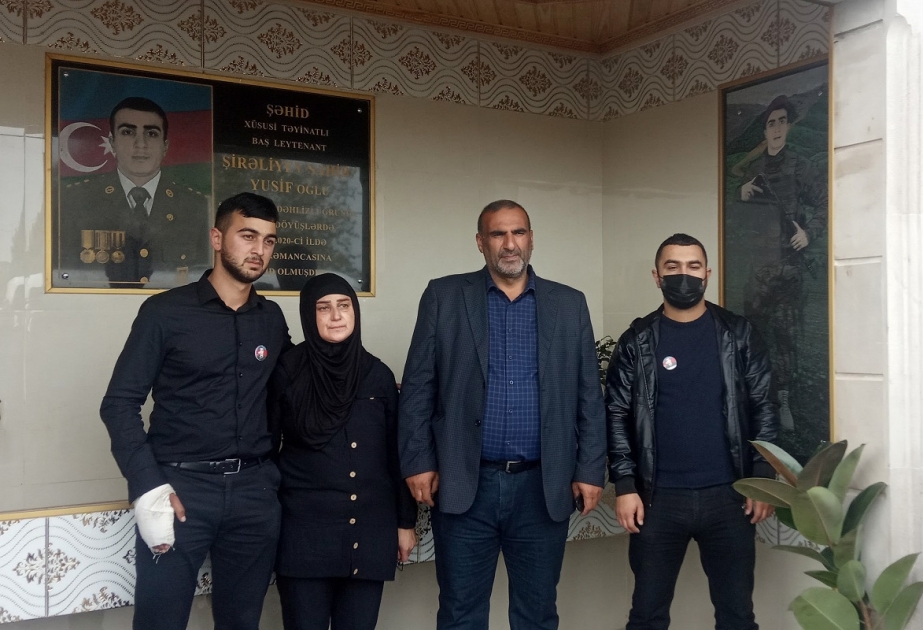 Masallıda şəhid baş leytenant Sahib Şirəliyevin adını daşıyan bulaq abidə-kompleksi istifadəyə verilib