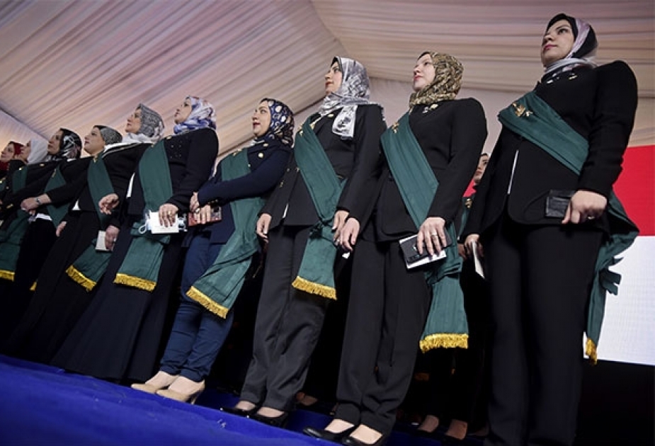 Misirdə ilk qadın məhkəmə hakimlərinin andiçmə mərasimi keçirilib