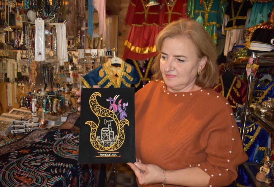 Şəkili sənətkar Yeganə Salamova: Təkəlduz sənəti həyatımın bir hissəsidir