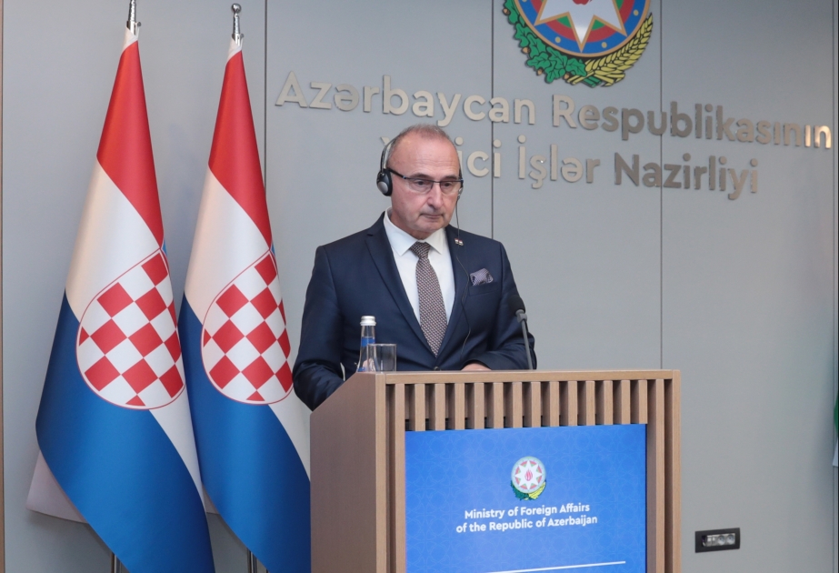 Qordan Grliç Radman: Azərbaycan və Xorvatiya dost ölkələrdir
