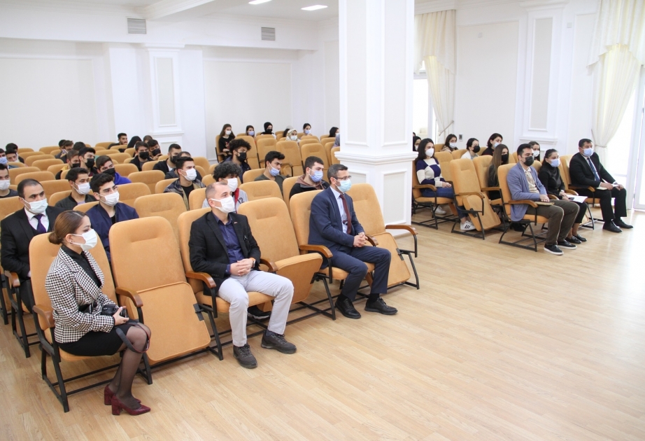 Aqrar Universitetdə Türkiyədən olan tələbələrlə görüş keçirilib
