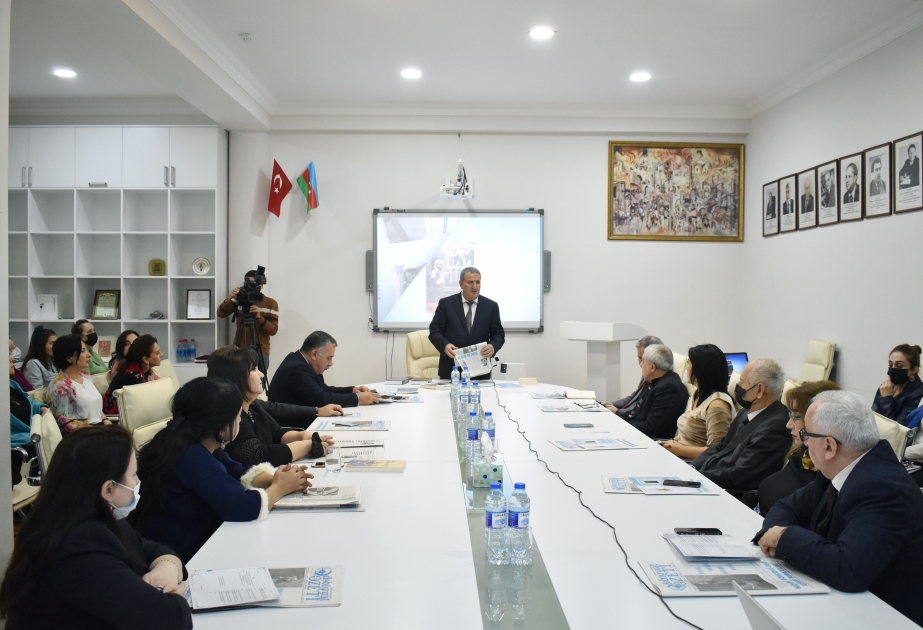 "Ədəbiyyat” qəzetinin “Nizami Gəncəvi İli”nə həsr edilmiş xüsusi buraxılışının təqdimatı olub