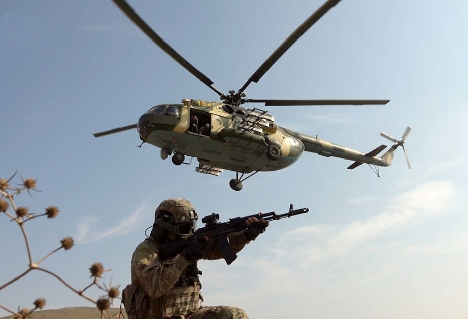 Continúan los ejercicios táctico-especiales de las Fuerzas Especiales de Azerbaiyán