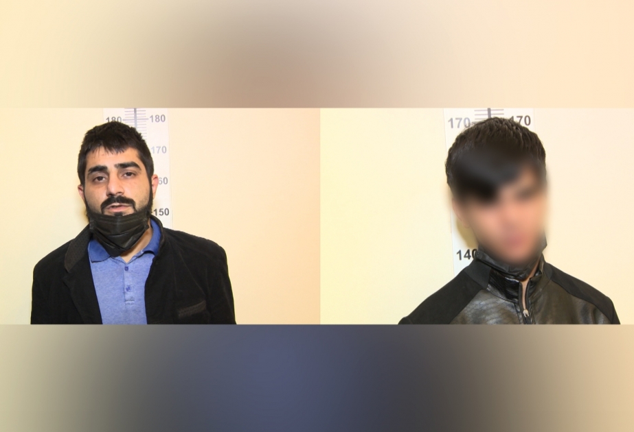 Binəqədi rayonunda mağazalardan oğurluq edən şəxslər saxlanılıblar