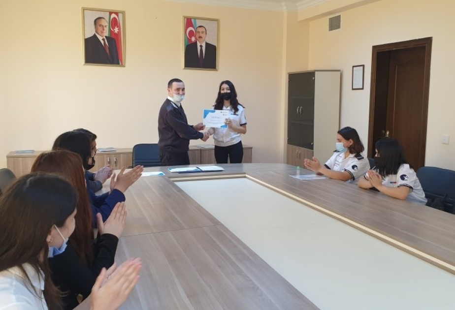 Miqrasiya könüllülərinə sertifikatlar verilib
