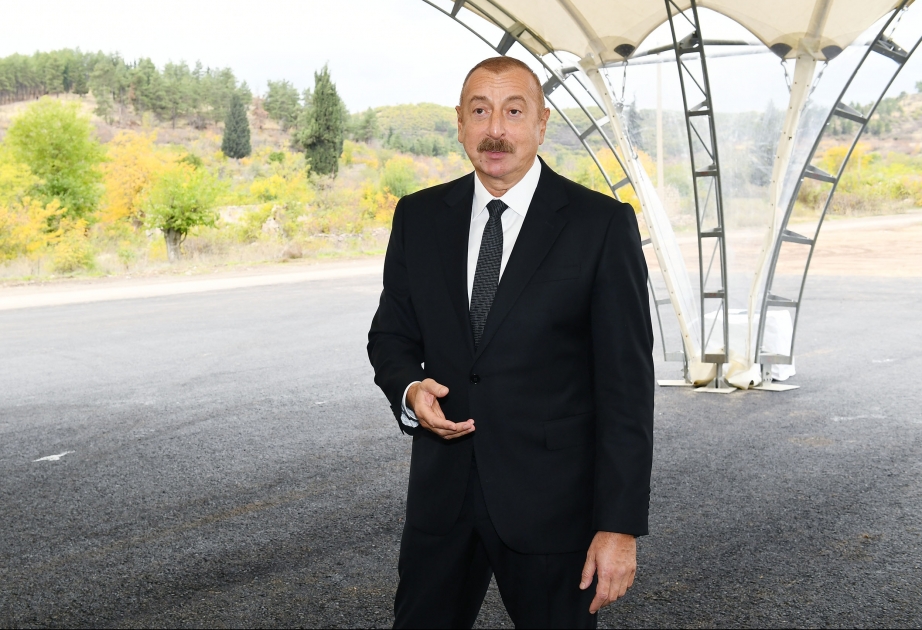 Президент Ильхам Алиев: Это – наша общая победа, победа азербайджанского народа