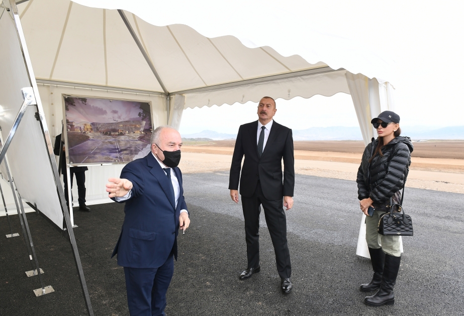 Visite du chantier de l’Aéroport international de Zenguilan VIDEO