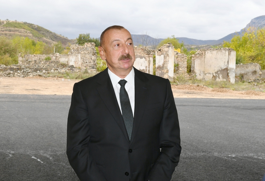 Le président azerbaïdjanais : Nous avons entamé des poursuites à l’encontre des sociétés étrangères impliquées dans l'exploitation illégale du gisement d’or de Vejneli