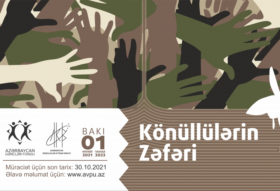 “Könüllülərin Zəfəri” layihəsinə start verilir