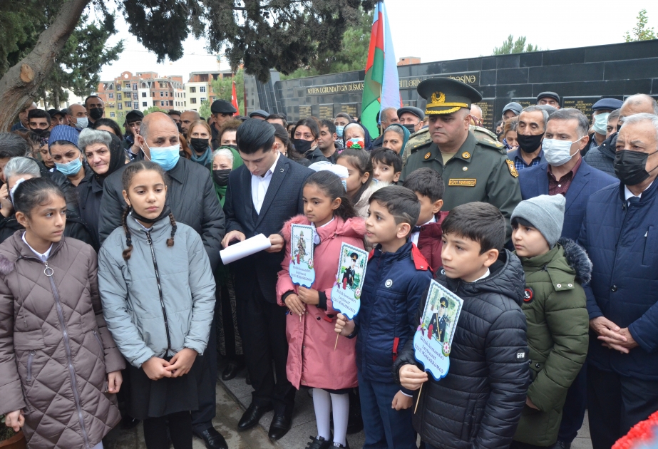 Şəhid Ülvi Məhərrəmovun xatirəsi anılıb