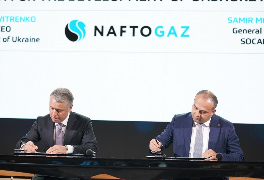 SOCAR AQŞ Ukraynanın “Naftoqaz” şirkəti ilə anlaşma memorandumu imzalayıb