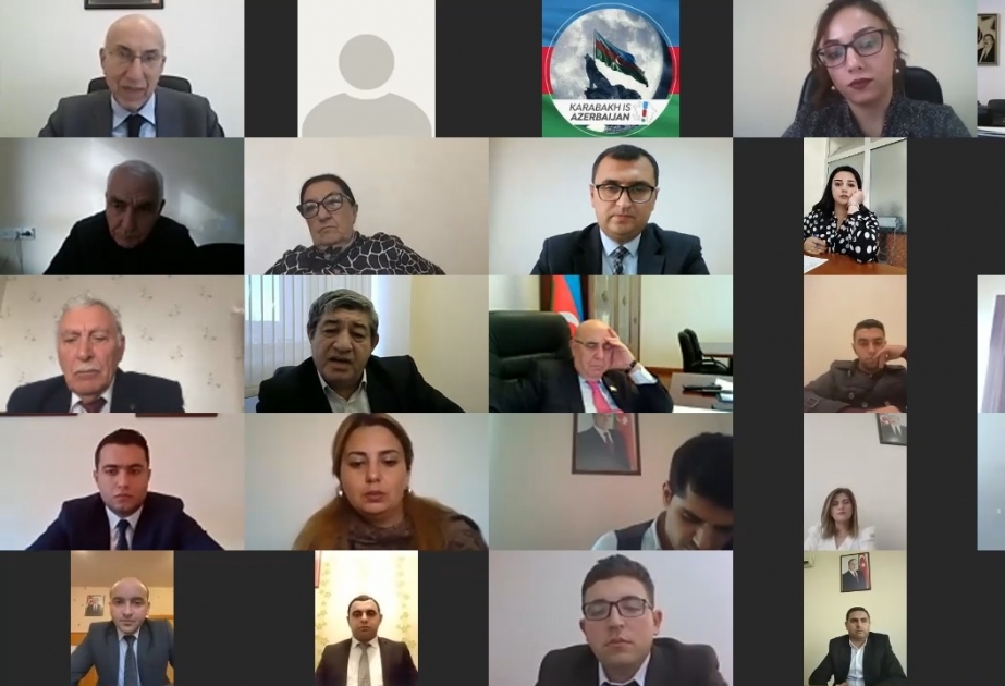 Yeni Azərbaycan Partiyası Veteranlar Şurasının təşkilatçılığı ilə “Nizami Gəncəvinin müasirliyi” mövzusunda videokonfrans keçirilib