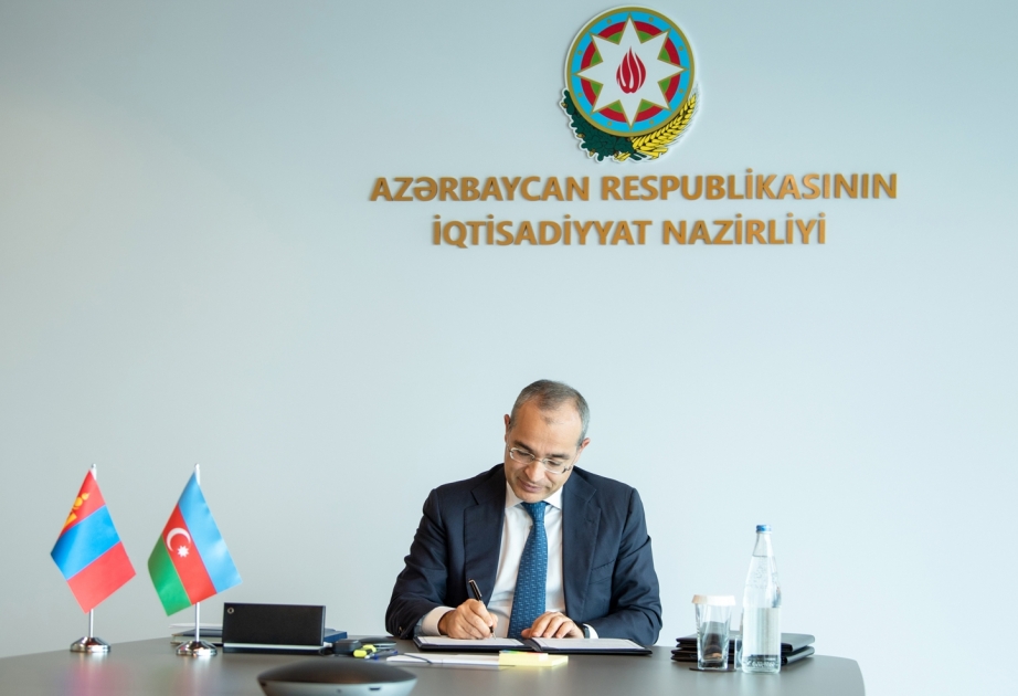Azərbaycan Monqolustanla ticarət və iqtisadi əməkdaşlıq haqqında Saziş imzalayıb