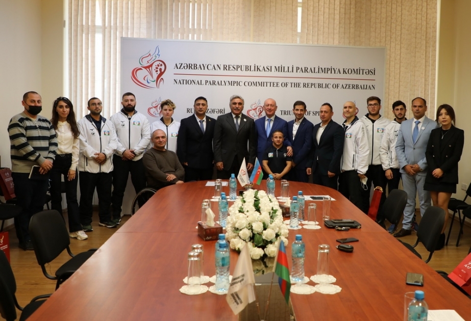 Azərbaycan Milli Paralimpiya Komitəsində görüş olub