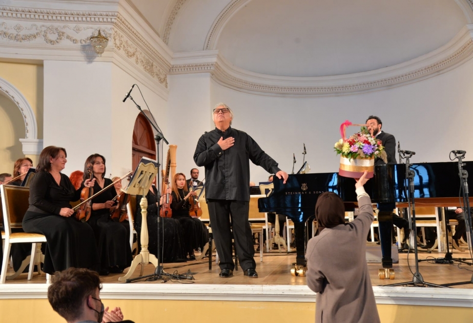 Filarmoniyada Bakı Musiqi Akademiyasının 100 illik yubileyinə həsr edilmiş konsert təqdim edilib