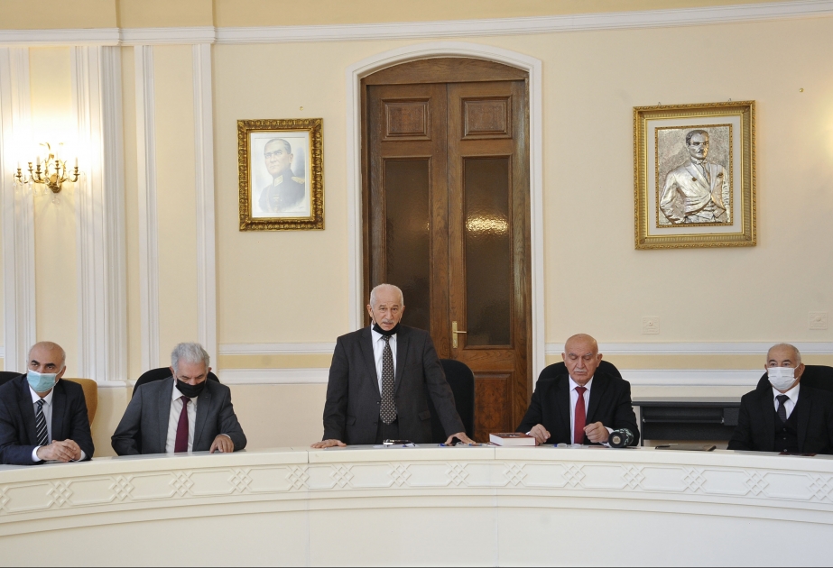 Sabir Tağıyevin 70 illik yubileyinə həsr edilən “İnsanlıq elminin akademiki” kitabının təqdimatı olub