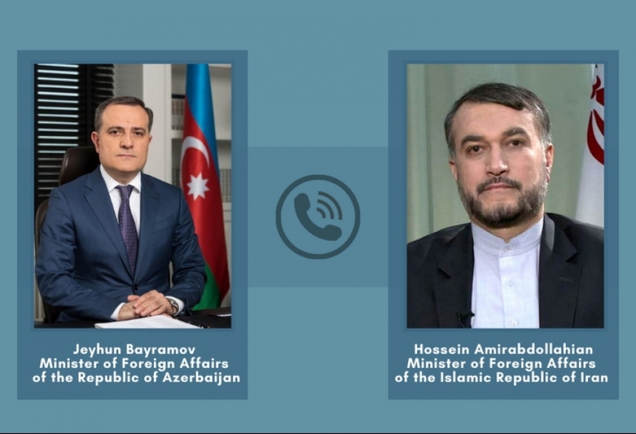 Ceyhun Bayramov ilə iranlı həmkarı arasında telefon danışığı olub