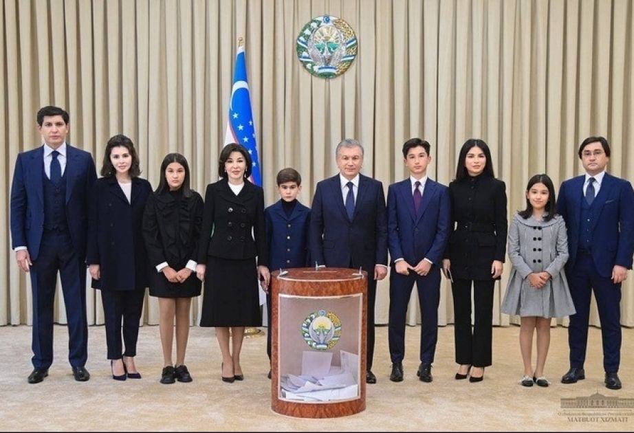 Özbəkistanda keçirilən növbəti prezident seçkiləri baş tutmuş hesab olunub